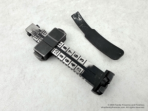 Yugoslavian M48 Rear Sight Leaf and Spring